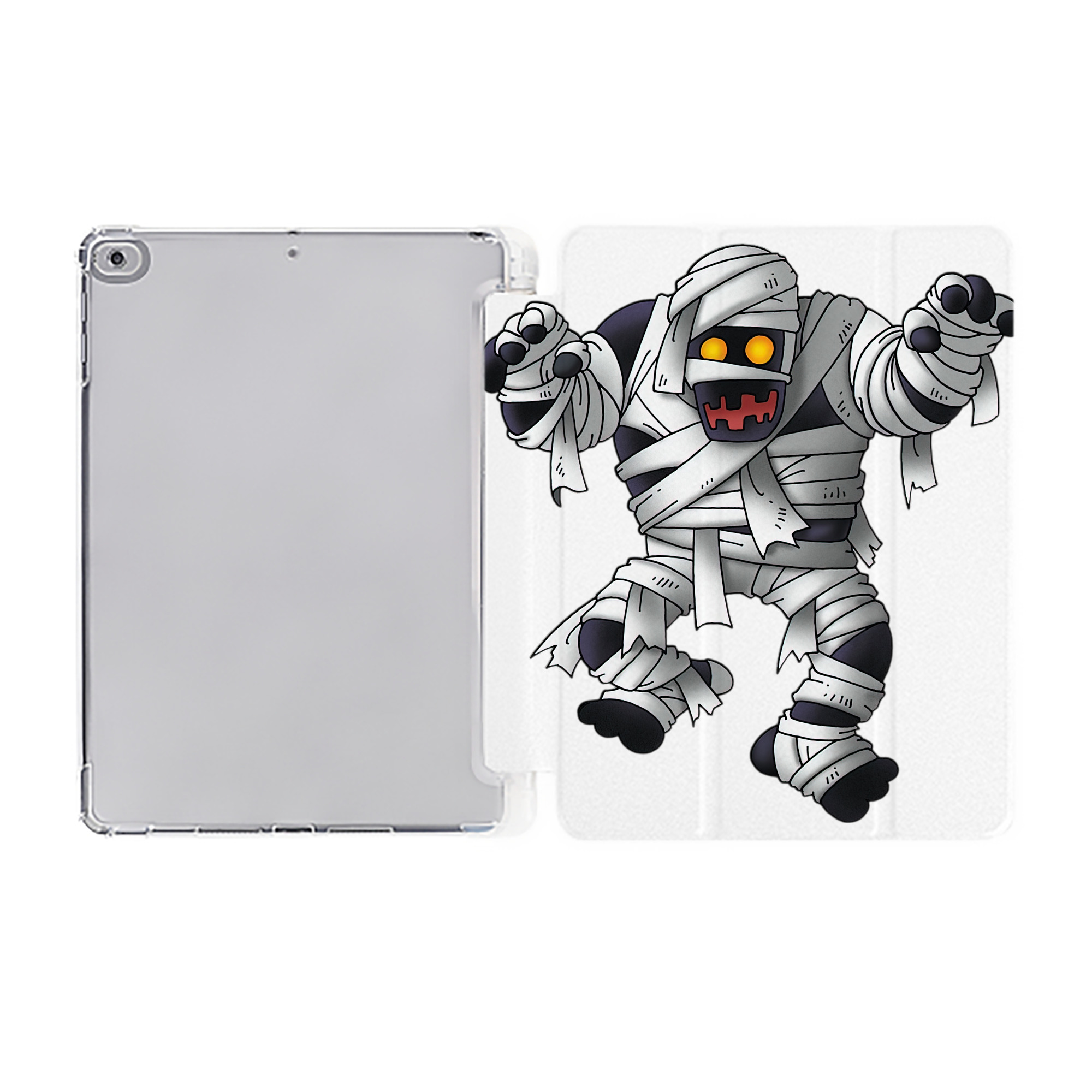 （画像用） ドラゴンクエスト Doragon Kuesuto Dragon Quest IPad ケース ペン収納付き 三つ折りスタンド PUレザー×シリコン 対応機種9.5/10.5/10.9インチ